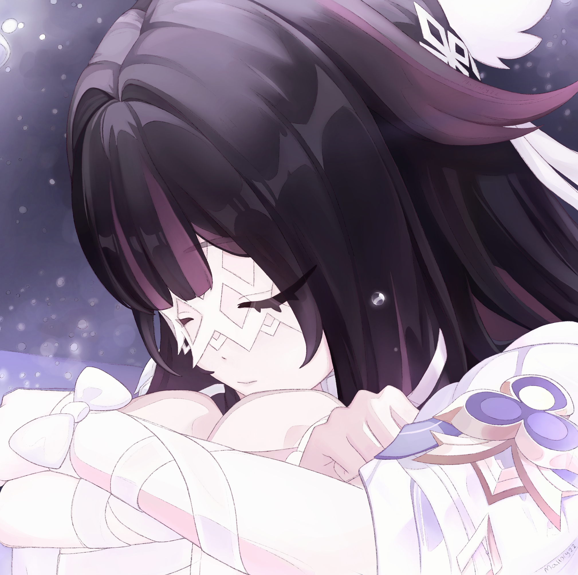 Art 4: Fanart study of Columbina from Genshin Impact